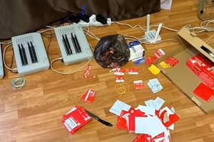 FSB thu giữ các thiết bị SIM-box bất hợp pháp.