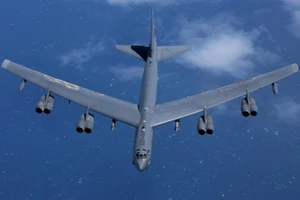 Máy bay ném bom chiến lược B-52H Stratofortress của Không quân Mỹ.