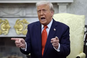 Tổng thống Mỹ Donald Trump.