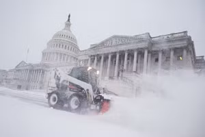 Bão mùa đông đang tàn phá nước Mỹ.