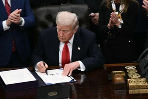 Tổng thống Mỹ Donald Trump.