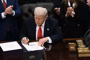 Tổng thống Mỹ Donald Trump.