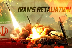 Iran dội hàng trăm tên lửa vào các mục tiêu quân sự của IDF tối ngày 1/10/2024.