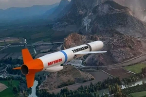 Tên lửa tầm xa Tomahawk của Mỹ.
