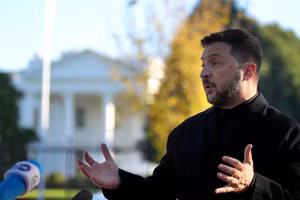 Tổng thống Ukraine Vladimir Zelensky