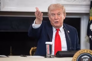 Tổng thống Mỹ Donald Trump.