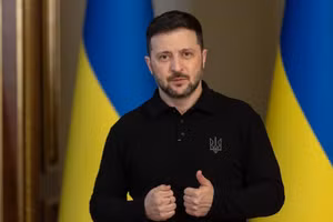 Tổng thống Ukraine Vladimir Zelensky