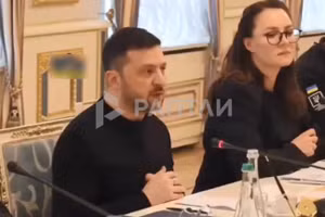 Tổng thống Ukraine Vladimir Zelensky.