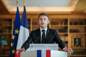 Tổng thống Pháp Emmanuel Macron.