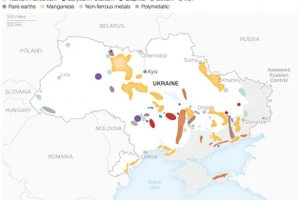 Quân đội Nga tiến đến biên giới vùng Dnepropetrovsk, kiểm soát các mỏ kim loại đất hiếm, ngày 28/2/2025.