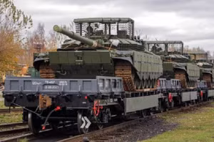 Quân đội Nga vừa nhận được lô xe tăng T-80BVM mới. 