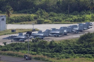 Quân đội Mỹ đang ngày càng tăng cường hiện diện ở vùng biển Caribe.