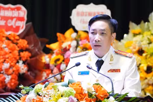 Đại tá Nguyễn Minh Tuấn, tân Giám đốc Công an tỉnh Sơn La. 