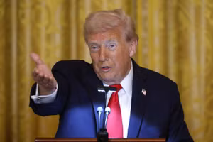 Tổng thống Mỹ Donald Trump.