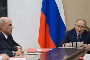 Tổng thống Nga Vladimir Putin phát biểu trước Hội đồng An ninh Quốc gia, ngày 22/9/2025.