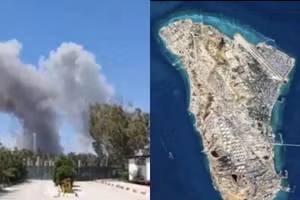 Đảo Kharg của Iran rung chuyển bởi các vụ nổ mạnh, ngày 7/4/2026.