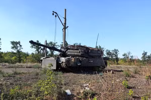 Xe tăng Abrams của Ukraine bị phá hủy theo hướng Pokrovsk