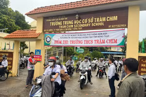 Kỳ thi tốt nghiệp THPT năm 2025, Đồng Tháp có 287 bài thi đạt điểm 10. Ảnh: Minh Hoàng.