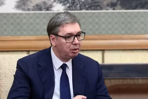 Tổng thống Serbia Aleksandar Vucic.