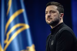 Tổng thống Ukraine Vladimir Zelensky