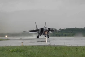 Máy bay chiến đấu MiG-31 của Nga.