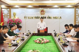 UBND tỉnh Sơn La tổ chức hội nghị triển khai công tác xoá nhà tạm, nhà dột nát trên địa bàn. 