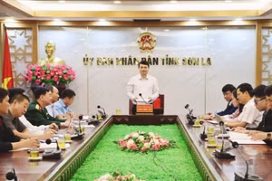 UBND tỉnh Sơn La tổ chức hội nghị triển khai công tác xoá nhà tạm, nhà dột nát trên địa bàn. 