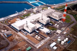 Nhà máy điện hạt nhân Kashiwazaki-Kariwa.