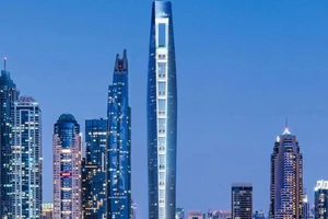 Dubai khai trương khách sạn cao nhất thế giới, Ciel Tower, ngày 5/12/2025.