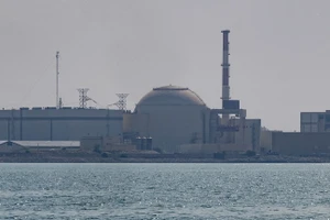 Nhà máy điện hạt nhân Bushehr của Iran.