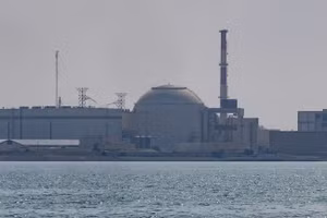 Nhà máy điện hạt nhân Bushehr của Iran.