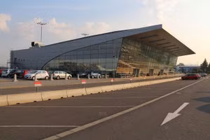 Sân bay Ostrava ở Cộng hòa Séc.