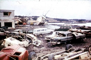 Một trong những trận động đất mạnh nhất từng xảy ra ở Alaska vào những năm 1960.