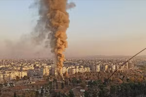 Israel tấn công dữ dội SAA ở miền nam Syria, ngày 15/7/2025.