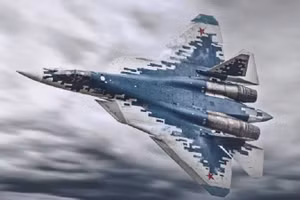 Chiến đấu cơ Su-57 của không quân Nga.