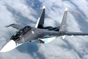 Chiến đấu cơ Su-30SM2 của không quân Nga.