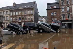 Châu Âu đang vật lộn khắc phục hậu quả sau trận lũ lụt kinh hoàng