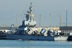 Tàu tên lửa lớp Sa'ar 4.5 của Hải quân Israel.