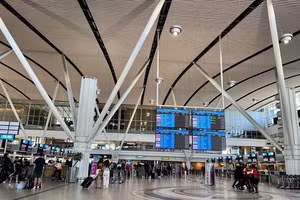 Sân bay Quốc tế Cape Town ở Nam Phi.