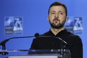 Tổng thống Ukraine Vladimir Zelensky.