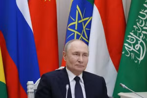 Tổng thống Nga Vladimir Putin.