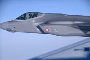 Máy bay chiến đấu F-35 của Không quân Đan Mạch.