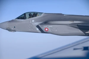 Máy bay chiến đấu F-35 của Không quân Đan Mạch.