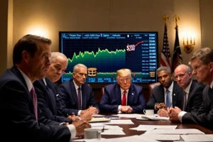 Nhóm thân cận của Tổng thống Mỹ Donald Trump dự đoán giá dầu tăng vọt lên 200 USD/thùng.