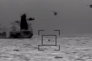 Pháp bắt giữ một tàu chở dầu thuộc hạm đội ngầm của Nga ở Biển Bắc, ngày 1/3/2026.