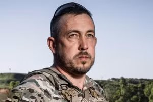 Stanislav Luchanov, chỉ huy Lữ đoàn Cơ giới Độc lập 155 thuộc quân đội Ukraine.