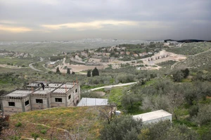 Khu định cư Do Thái Adumim ở Bờ Tây gần Nablus.