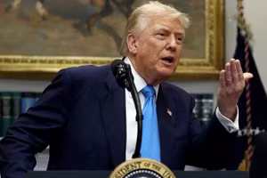 Tổng thống Mỹ Donald Trump.