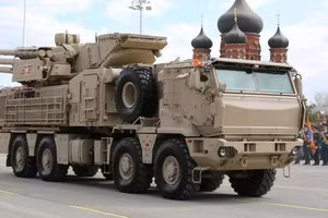 Hệ thống phòng không di động Pantsir-S1M của Nga.