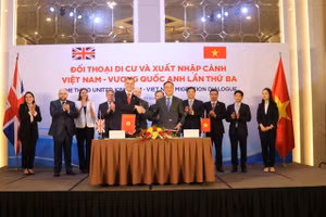 Việt Nam – Vương quốc Anh đối thoại di cư và xuất nhập cảnh